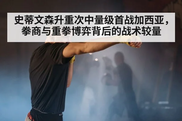 史蒂文森升重次中量级首战加西亚，拳商与重拳博弈背后的战术较量